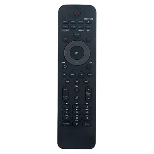Télécommande NC254 Philips rechange pour DVDR3385V VCR - 4