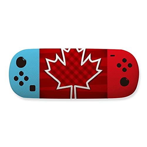 Étui pour lunettes de gaming en érable boîte carrée en bois