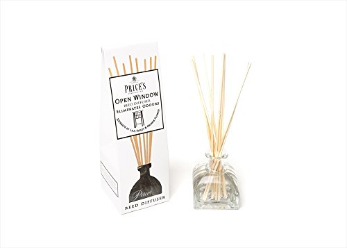 Price's Candles RD500416S Open Window Reed Diffuser, Transparent