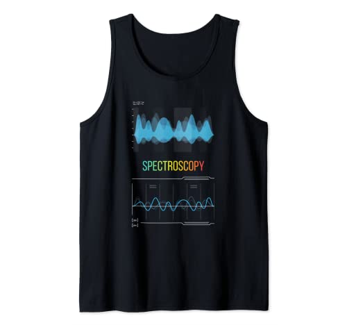 Espectroscopia Técnicas de Laboratorio Camiseta sin Mangas