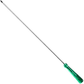 Chave Philips 3/16 X 14 Polegadas Grande Aço Cromo Vanádio Imantada Cabo Verde Profissional