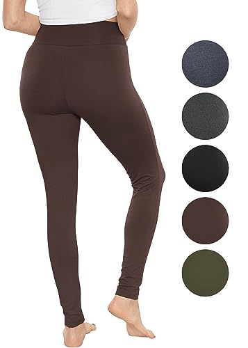 STRETCH IS COMFORT Women's High Waist Cotton Stretch Pencil Leggings w/Pockets3