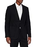  Amazon-Marke: find. Herren Blazer aus Baumwolle, Schwarz (Black), 52, L