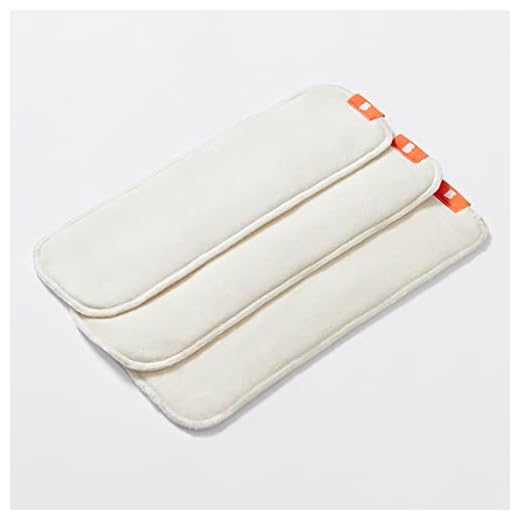 Bambino Mio, Rivoluzionario pannolino riutilizzabile – Daily Boost – Confezione da 3 morbidi inserti per pannolini per una maggiore assorbenza