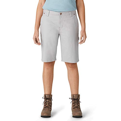 Dickies Women's Duck Carpenter Short, Rinsed Alloy, 2 - image 1
