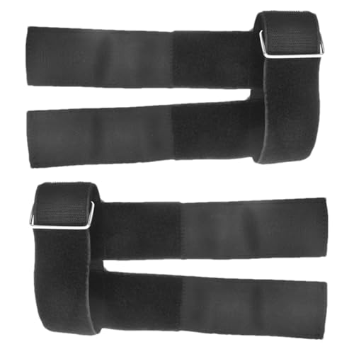 Nubamzy Accesorio para mancuernas de tobillo, correas de tobillo ajustables para levantamiento de pesas, 2 soportes profesionales para ejercicios de piernas, entrenador portátil para rizos de