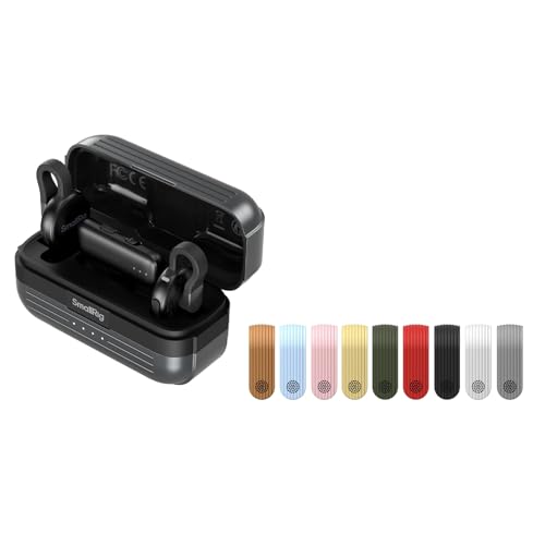 SMALLRIG Wireless Mic S70-C2 (2 TX + 1 RX) + S70 Mic Case miniatura 1