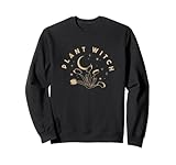Photo Gallery halloween plant witch under the moon spooky vibes logo felpa Photo Gallery halloween plant witch under the moon spooky vibes logo felpa