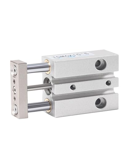 TCM10 mini cilindro magnético neumático pequeño de tres varillas y tres ejes telescópico TCM6*5-15X20-S(TCM10-25-S)