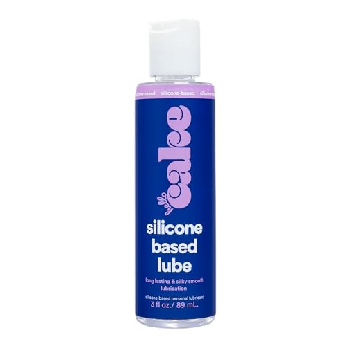 Hello Cake Silicone-Based Personal Lubricant - Hydrating, Long-Lasting, Non-Sticky, Ultra Slippery, Condom Compatible Lube for Men, Women, and Couples 3 fl oz