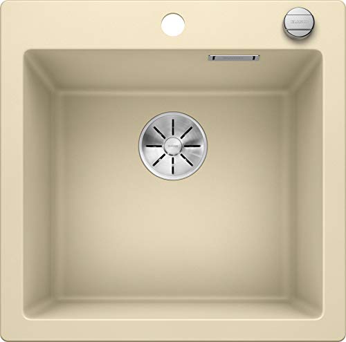 Blanco 523682 Pleon 5 Silgranit PuraDur mit Ablauffernbedienung Champagner