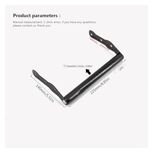Support de navigation moto pour CB500X 2016-2023 - Support plaque GPS noir - 4