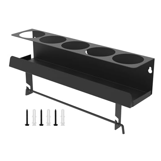 Multi-Hole Aerosol Storage Wall Rack