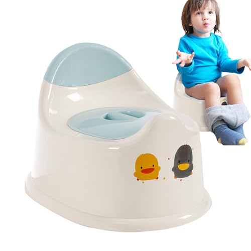 Orinal para niños, orinal para el crecimiento, asiento portátil antideslizante con tapa para el entrenamiento de niños pequeños, para casa y viajes