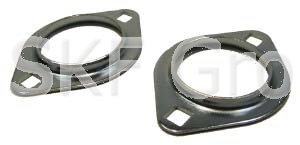 SKF Adapter Bearing Housing Flange Mount Stamping Relubricatable Pressed Seal Pillow Block Style Rugged Steel for Output Shafts, Farming Equipment, Industrial or Marine - 72MST