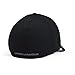 Under Armour Iso-chill Armourvent Fitted Baseball Cap, Black (001)/Pitch Gray, Medium/Large