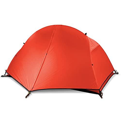 Carpa portátil ultraligera para 1 persona color naranja miniatura 1