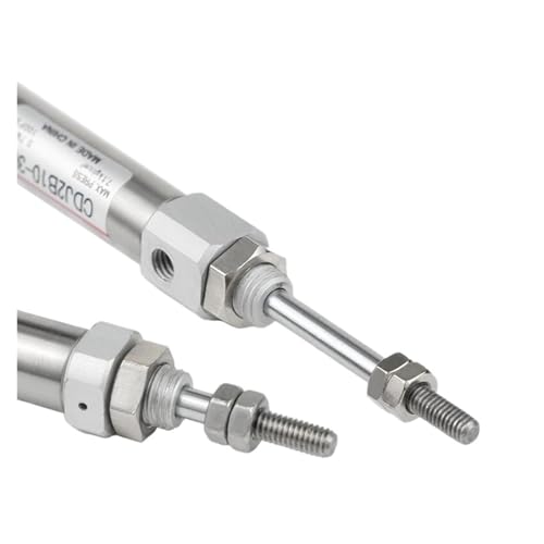 Cilindro neumático de simple efecto CDJ2B de vástago único y carrera compacta 4