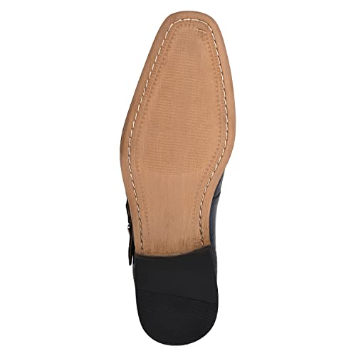 Image of LIBERTYZENO Mens Hornback Print Genuine Leather Lace Up Oxford Dress Shoes