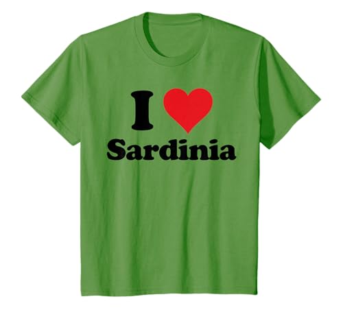 I Heart Sardaigne Italy Love Italian Souvenir T-Shirt