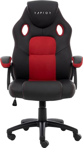 Raptor-Gaming Gaming-Stuhl RS-GS-40 Schwarz/Rot