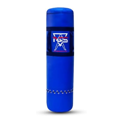 PGS Football Tackling Dummy Heavy Duty - Great for Tackle Football Contact Drills, Kickboxing, Martial Arts & Sports Training - UNFILLED (Full Blue, 4FT) Cover
