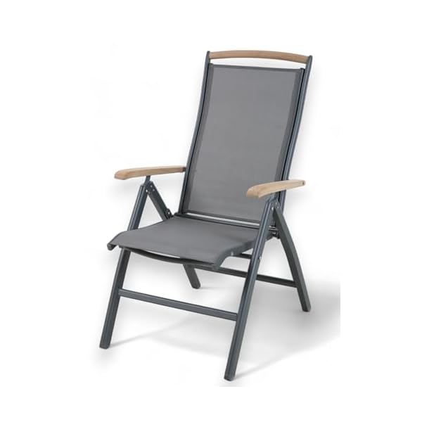 Trinidad Hochlehner Gartensessel Aluminium & Teakholz