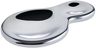 Alessi "T-1000" Spoon Rest in 18/10 Stainless Steel Mirror Polished, Silver
