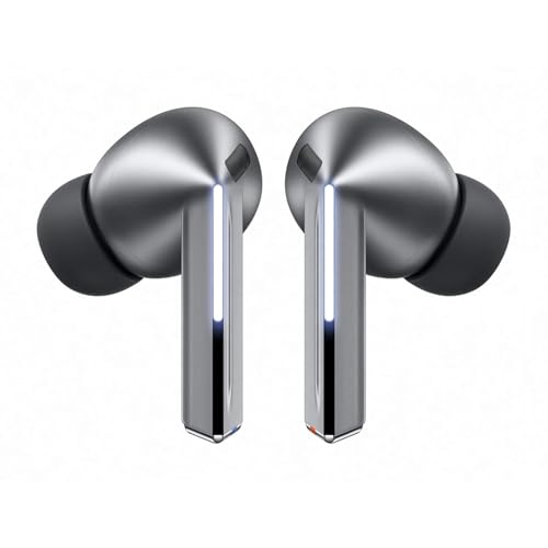 Image of Galax y Buds 3 Pro Wireless Earbuds, Powered by Galax y AI, IP57, Active Noise Cancellation, Adaptive Noise Control, 37hrs Battery, 360 Surround Sound, Pinch Controls, Gala xy Ecosystem, Grey