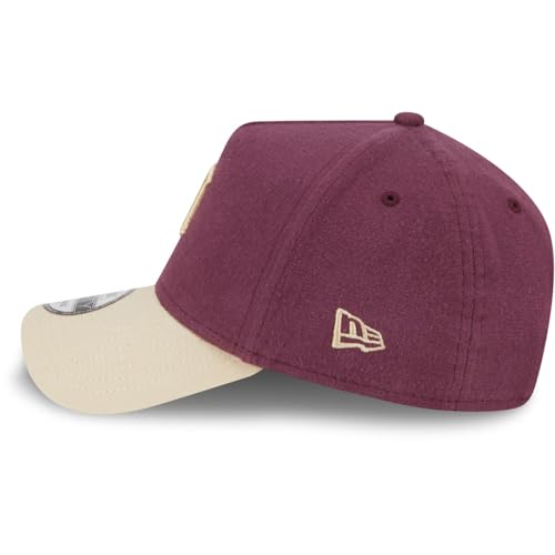 New Era A-Frame 9Forty Cap Moleskin Detroit Tigers Maroon
