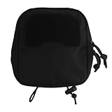Tactical AG Storage Bag General Purpose Pouch, Hunting Airsoft Outdoor Tool Pack Vest Belt Accessory(BLK)