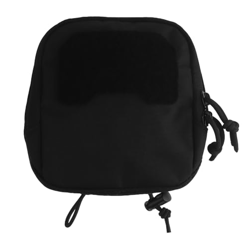 Tactical AG Storage Bag General Purpose Pouch, Hunting Airsoft Outdoor Tool Pack Vest Belt Accessory(BLK)