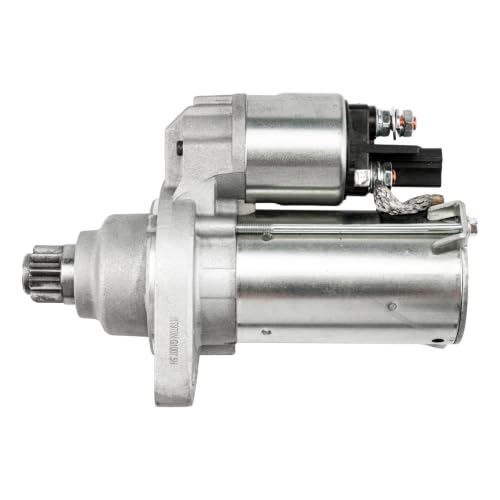 Image of PHILTOP 17970N New Starter Motor Replacement for Volkswagen,Audi for Tiguan | for Jetta,GTI,CC,Passat,Beetle,Golf,Eos,A3,for Jetta City,for Tiguan Limited,Golf City,R32,TT Quattro,TT 1.1 KW OE 02M911023G