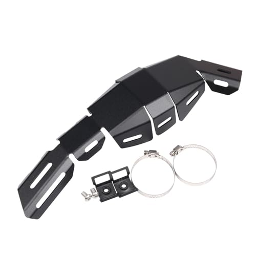 Protector térmico de escape de moto CRF300L evita dañar equipaje
