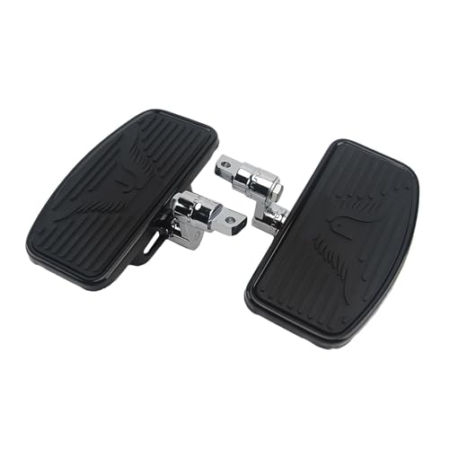 Repose-Pieds Harley Sportster Voyage Confortable Cales Pieds Noirs Pilote Passager