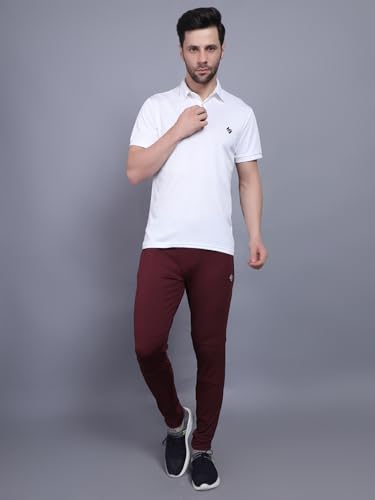 Image of John Ally Jogger Trackpant for Men with Two Zipper Pockets and Premium Fabric. Sweat Wicking, Stretchable for Gym, Yoga, Training, Sports, Running and Casual wear.