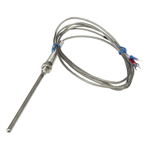 Sonde de température PT100 stable contre la surchauffe avec filetage M8 de 200mm