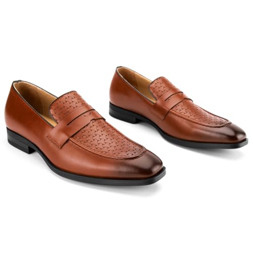 Image of JITAI Mens Velvet Loafers Dress Shoes Loafers for Men Tuxedo Suit Shoes