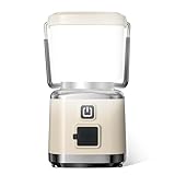 Allspark LED Camping Lantern Rechargeable,1000LM 4 Light Modes Magnetic Camping Lights,Bright Portable Home Lantern, IPX4 Waterproof Tent Lights for Hiking,Power Outages,Emergency,Hurricane(White)