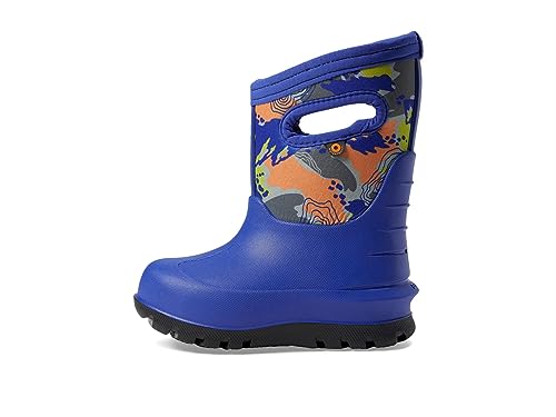 BOGS Neo Classic Topo Camo (Toddler/Little Kid/Big Kid) Blue Multi 13 Little Kid M4