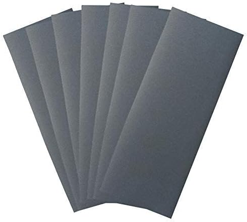 LotFancy 400 Grit Sandpaper, 45PCS, 9 x 3.6" Dry Wet Sand Paper, Silicon Carbide Sanding Sheet for Metal Automotive Wood Furniture Sanding, Polishing, Finishing