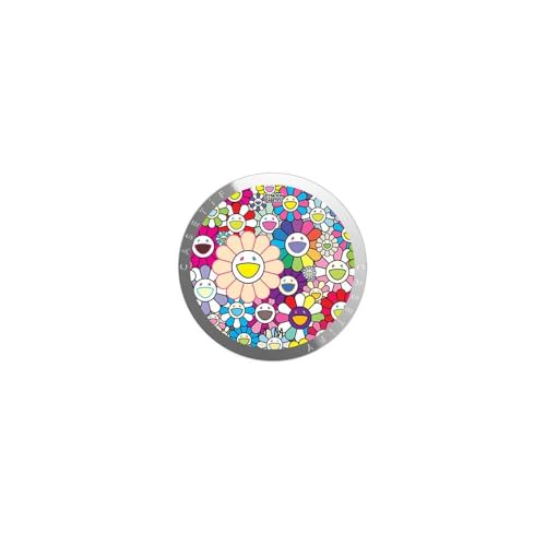 CASETiFY [Takashi Murakami Co-Lab] Snappy? �~���[ �O���b�v�X�^���h MagSafe�Ή� - FLOWERS BLOOM (RAINBOW) - �V���o�[
