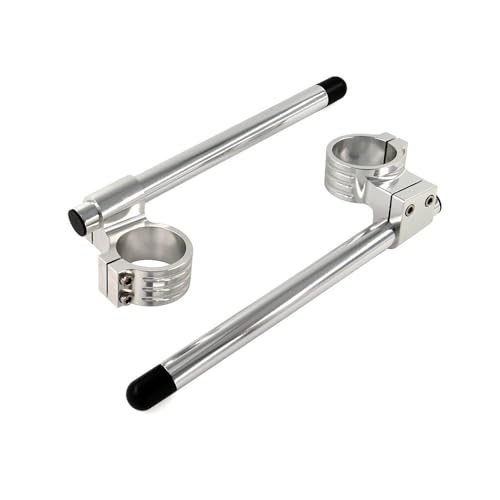 Barra manillar de motocicleta con clip elevador ajustable de 33 a 54 mm 6