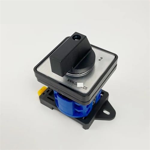 Interrupteur à came inverseur de source 20A bipolaire pour rail DIN