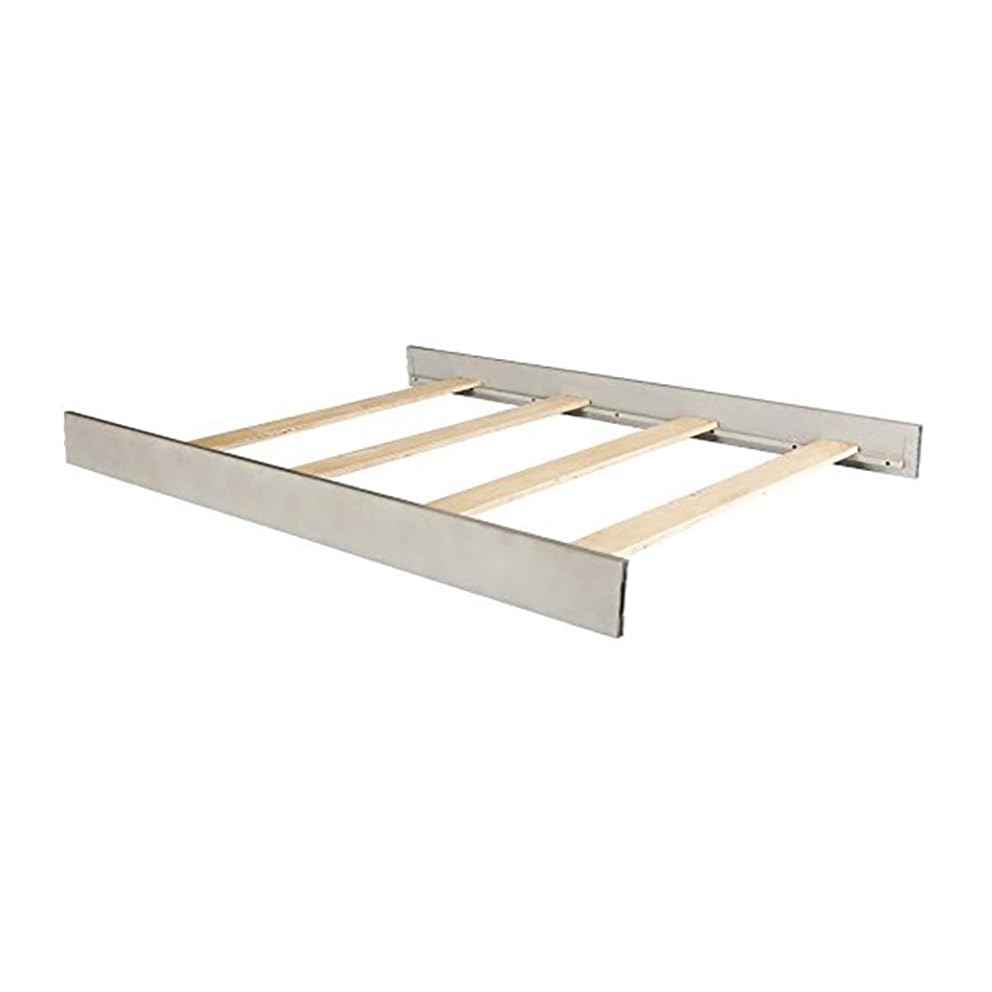 Image of Full-Size Conversion Kit Bed Rails for Namesake, Formerly Million Dollar Baby Convertible Cribs - Solid Wood Rail - Toddler Bed Rail - Nursery & Baby Furniture (Model #M7689, White Driftwood)