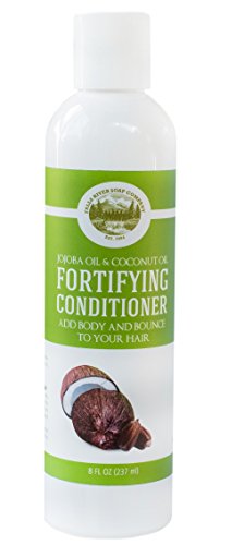 Fortifying Conditioner – Jojoba Oil and Coconut Oil - 8 Oz - Sulfate Free - Best Treatment for Damaged & Dry Hair - Made with All Natural Organic Ingredients - For All Hair Types