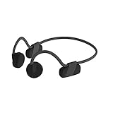 IFECCO Auriculares de conducción ósea, Auriculares inalámbricos de Oreja Abierta Bluetooth 5.0 con micrófono, Auriculares Deportivos ultraligeros IPX6 a Prueba de Agua para Correr, Correr, Conducir