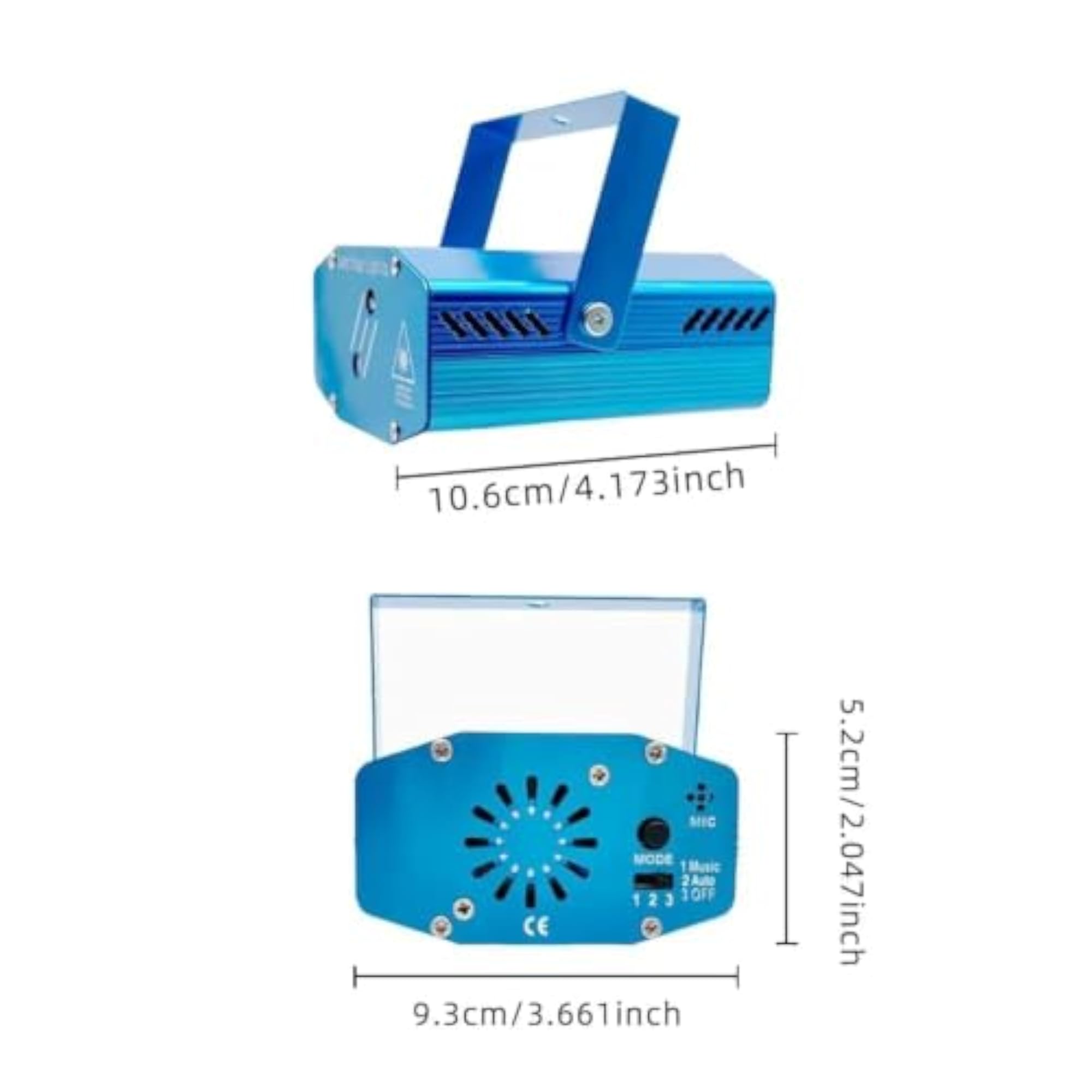 6-Pattern Mini Laser Light