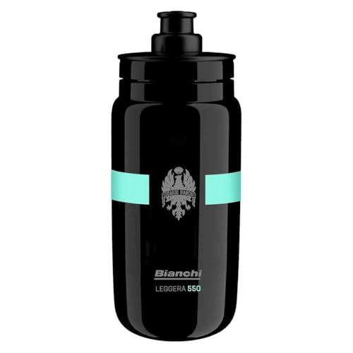 Amazon Bianchi - Leggera 550 Water Bottle, Black, Capacity 550 ml, Weight 51 g, Code C9010140 #ad