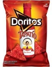 Frito Lay, Doritos® Brand, Tapatio Hot Sauce Flavored Tortilla Chips, 9.75oz Bag (Pack of 3)